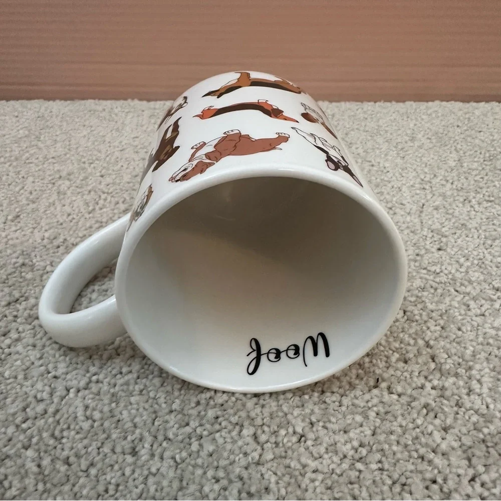 White Ceramic Dog Mug Works for All Kinds of Dog Lovers Remember‎ your Favorite